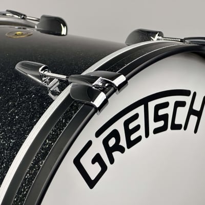 Gretsch 20/12/14" Broadkaster Drum Set - Black Glass image 5