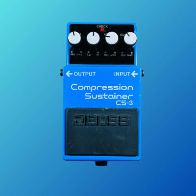 ギター BOSS CS3 Carter Vintage - Boss CS-3 Made in Japan 1980's, Blue