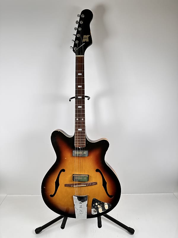 Kent 551 Americana Japan Made 1960s Semi-Hollowbody Guitar | Reverb