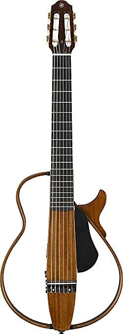 Yamaha SLG200NW Silent Guitar Wide Nylon-String - Natural w/ Gig Bag image 1