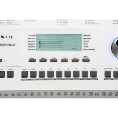 Kurzweil KP-110-WH 61 Keys Full Size Portable Arranger Keyboard White image 4