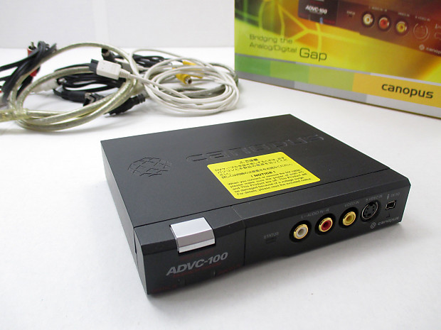 Canopus ADVC 100, Box, Audio/Video/DV Cables, Original Owner | Reverb