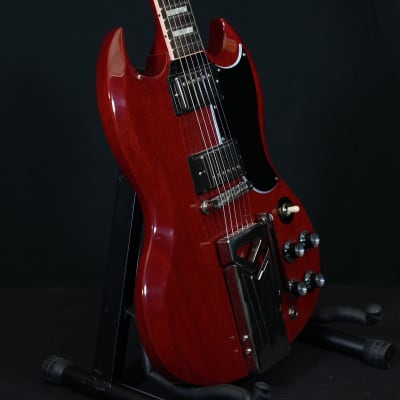 Gibson SG '61 Reissue Sideways Vibrola 2019 Cherry image 3