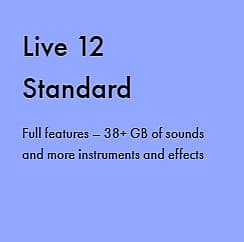 Abelton LIVE 12 Standard Download Reverb
