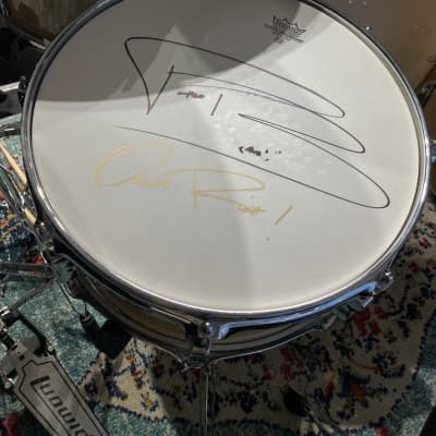 Frankie Banali's Quiet Riot, Ludwig / Sabian Complete "In The Blood" Drum Set. Signed! image 12