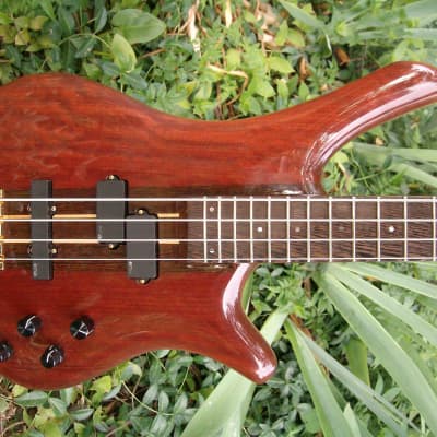 ESP Custom Shop Order SUGI (E) Bass  2011 Purple Heart Wood & Wenge CoA One of a Kind !! image 4