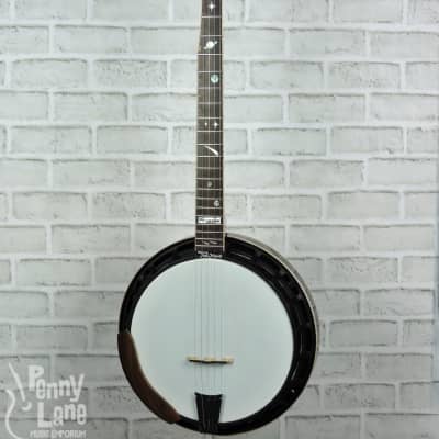 Nechville Walnut Galaxy Phantom 5 String Resonator Banjo with Case for sale