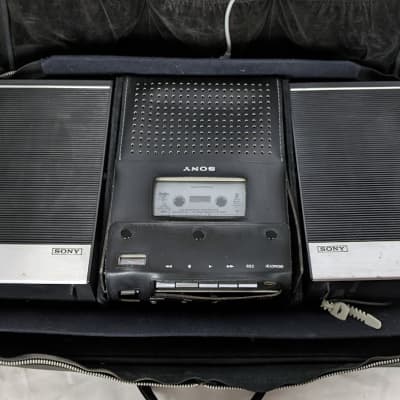 Vintage Sony TC-124 Stereo Cassette Tape Player / Recorder w