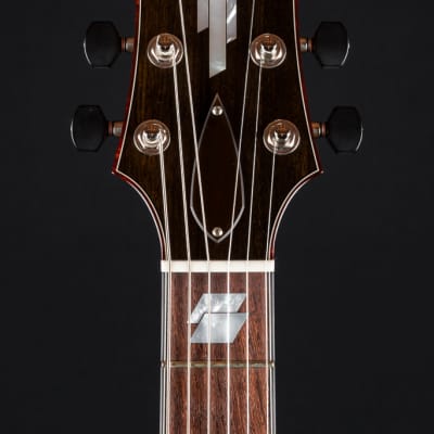 Collings SoCo Deluxe Semi-Hollow Carved Flame Maple and Mahogany Iced Tea Sunburst Custom NEW image 11