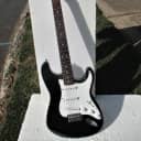 Fender Stratocaster Guitar, 1998, Mexico, "Blackie",  Gig Bag,  Excellent Condition