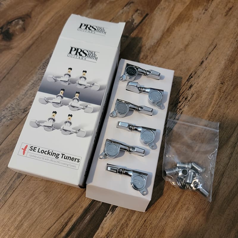 PRS Chrome Tuning Pegs Complete With All Hardware NOT Locking Reverb