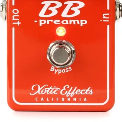 Xotic BB Preamp Andy Timmons Signature model Strawberry Red