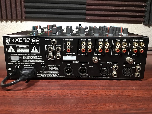 [定休日以外毎日出荷中] INPUT3に難ありALLEN＆HEATH XONE:62【箱・取説付】 （Allen DJ機材
