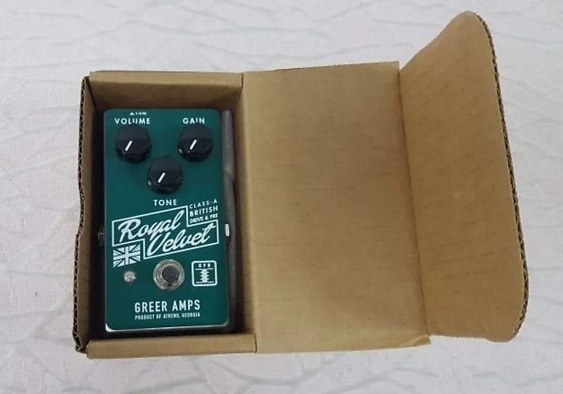 Greer Amps Royal Velvet Overdrive/Preamp Pedal