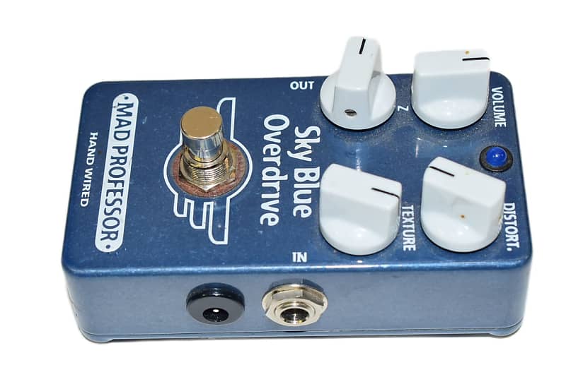 Mad Professor Hand Wired Sky Blue Overdrive Guitar Effects Pedal