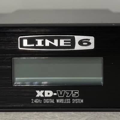 Line 6 XD-V75 Handheld Wireless Microphone 2010s - Black CIB Complete in Box image 4