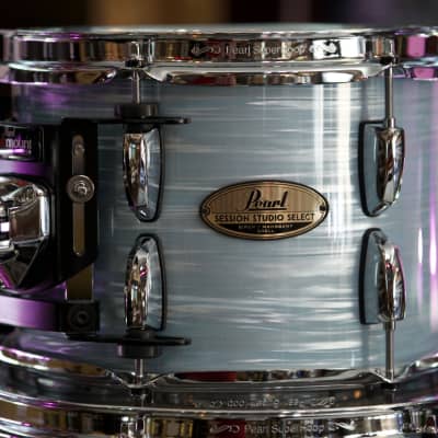 Pearl Session Studio Select Series 4-piece shell pack in Ice Blue Oyster image 2