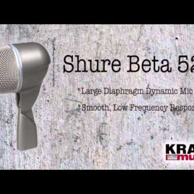 Shure Beta 52A Dynamic Kick Drum & Bass Amp Microphone image 2