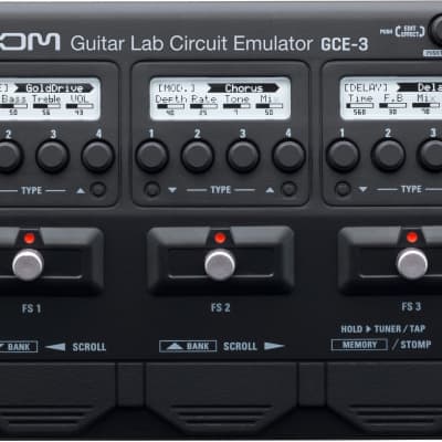 Zoom GCE-3 Guitar Lab Circuit Emulator USB Audio Interface | Reverb