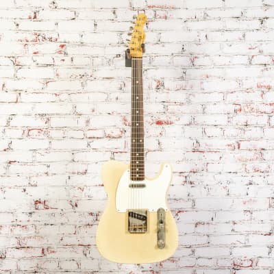 Eric Daw Pin Up "LeeAnne" Electric Guitar, White Blonde w/ Case x6104 (USED) image 2