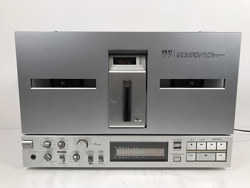 AKAI GX-77 Reel-To-Reel Tape Recorder Great Working Condition