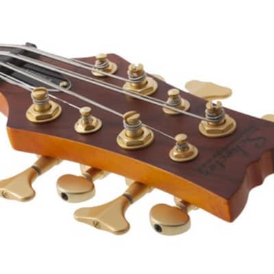 Schecter Stiletto Studio-8 Active 8-String Bass, Honey Satin  2740 image 22