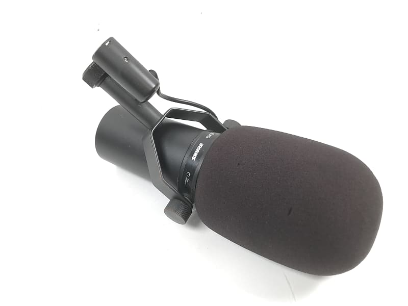 Shure SM7B Cardioid Dynamic Vocal Microphone Reverb