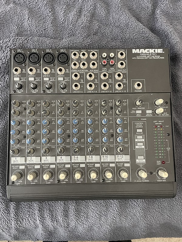 MACKIE 1202-VLZ PRO アナログミキサー Mackie 1202 VLZ Pro 12-Channel Mic / Line Mixer | Reverb
