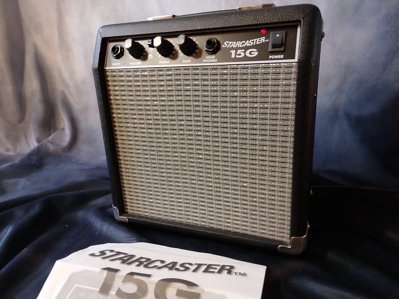 Fender Starcaster 15G Practice Amplifier 2010s Black Reverb