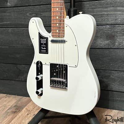 Fender Player Telecaster LH Left Handed White MIM Electric Guitar image 3