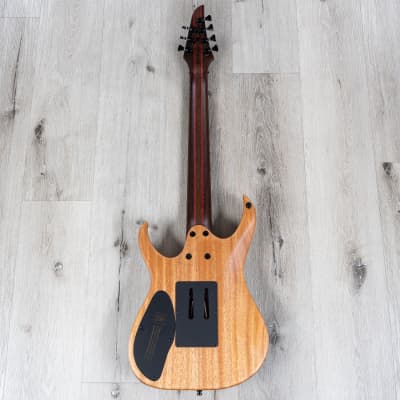Mayones Duvell Elite Pro 7 Guitar, 7-String, Ebony, Galaxy Eye Blue Satine image 5