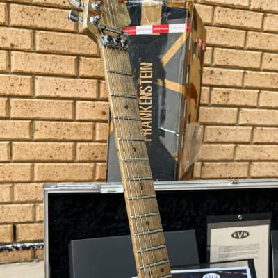 Fender Custom Shop EVH  Frankenstein Replica Eddie Van Halen and Chip Ellis Masterbuilt Hand Signed image 7