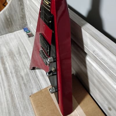 MAKO XK9 80's Flying V Randy Roads Type Candy Apple Red image 4