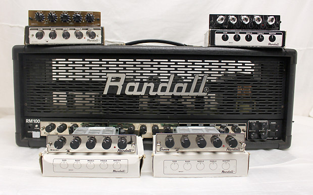 Randall RM100M MTS Series 3-Channel 100-Watt Modular Tube Guitar Amp Head image 1