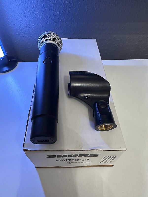 Shure Microflex MXW2/SM58 - Z10 band - wireless microphone