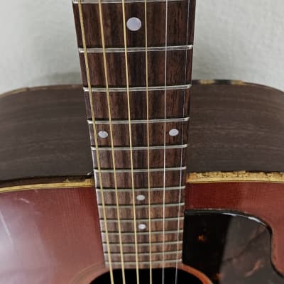 1970 Gibson J-45 Deluxe Cherry Sunburst Dreadnought Acoustic-Electric Guitar image 19