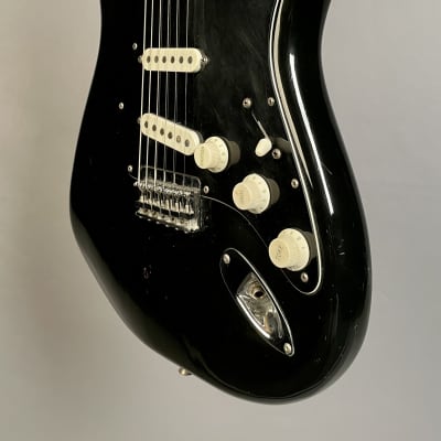 Fender Stratocaster Hardtail 1976 Black image 6