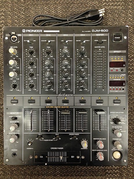 Pioneer DJM-500 Professional DJ Mixer