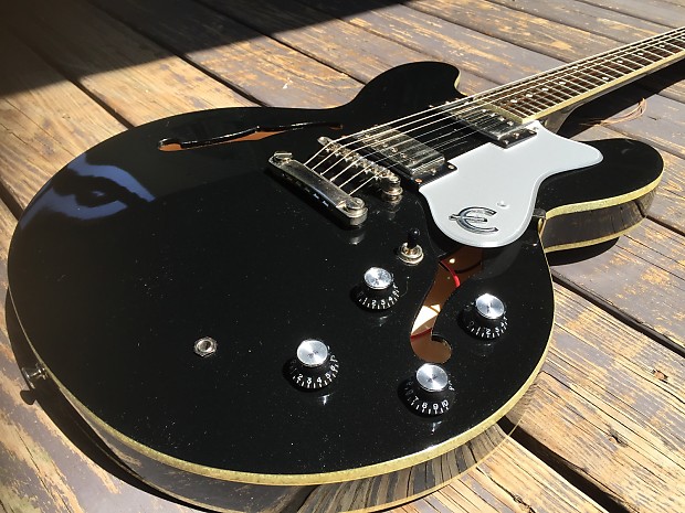 Epiphone dot black deals royale