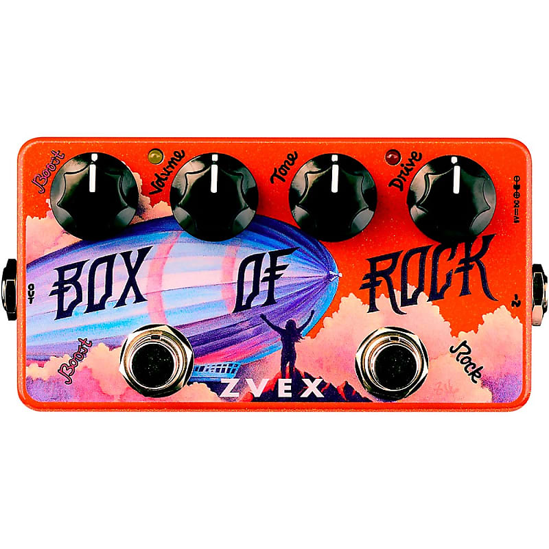 ZVEX Box of Rock Distortion Guitar Effects Pedal image 1
