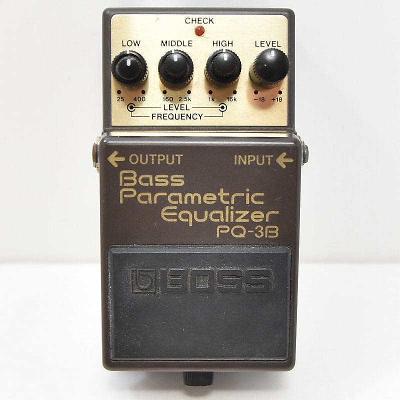 日*向様 BOSS PQ-3B ベースパラメトリックイコライザー BOSS PQ-3B Bass Parametric Equalizer（中古）【楽器検索デジマート】