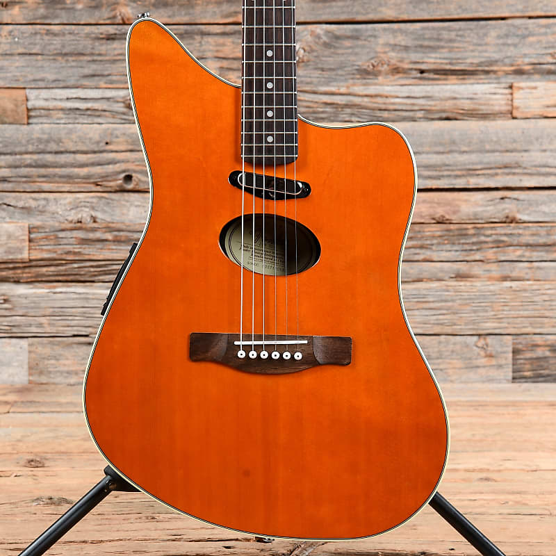 レア品★Fender USA★ エレアコ JZM_CousticDeluxe Acoustic Electric Guitar Fender JZM Deluxe 2007 Maple Neck