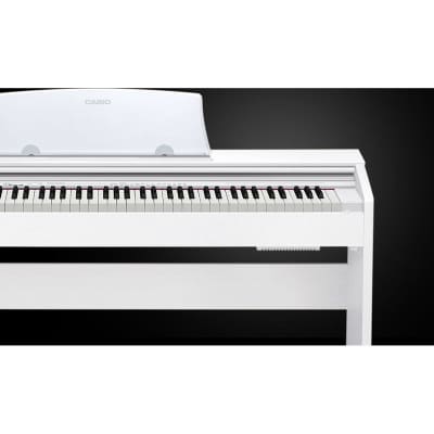 Casio PX-770 Privia 88-Key Digital Console Piano with 2x 8W Amplifiers, White image 8