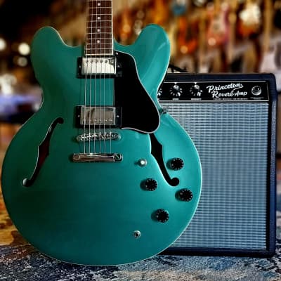 2021 Epiphone ES-335 Traditional Pro - Inverness Green - W/ Gig 