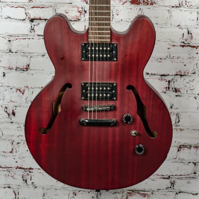 Epiphone - Dot Studio - Semi-Hollow Body HH Electric Guitar, Worn Brown - x0020 - USED for sale
