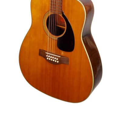 Yamaha FG-230 12 String Acoustic Guitar w/ HSC – Used 1970 - Natural Gloss Finish image 8