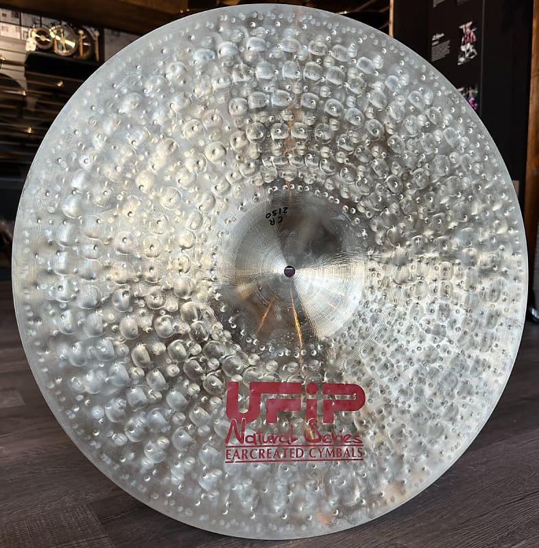 Used UFIP Natural Series Crash Ride Cymbal 21" Reverb