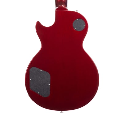 2015 Gibson Les Paul Standard Electric Guitar, Trans Amber Cherry Back Candy, 150072125 image 5