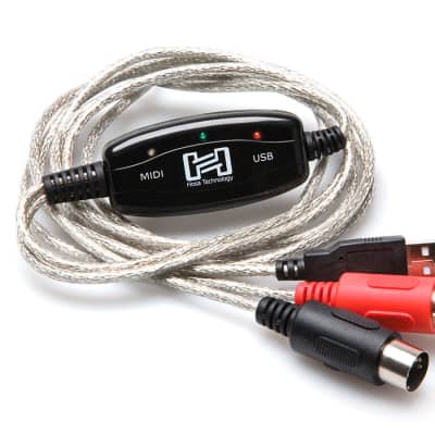 Hosa Technology Tracklink MIDI to USB Interface - 6 Ft image 1