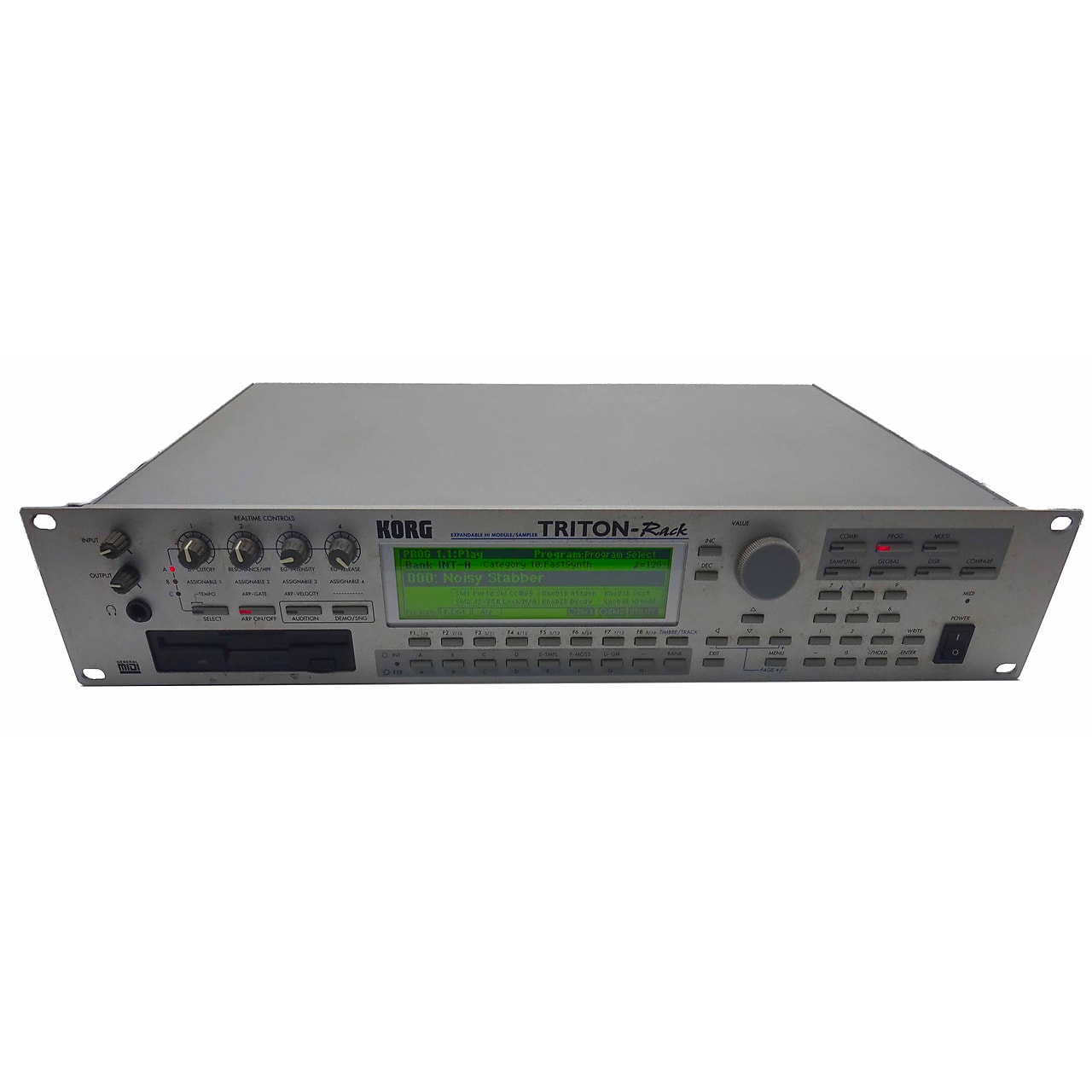 Korg Triton Rack Rackmount 60-Voice Polyphonic Workstation (2000 - 2005) |  Reverb